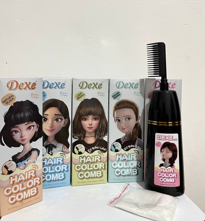شامپو رنگ دکسی(Dexe)